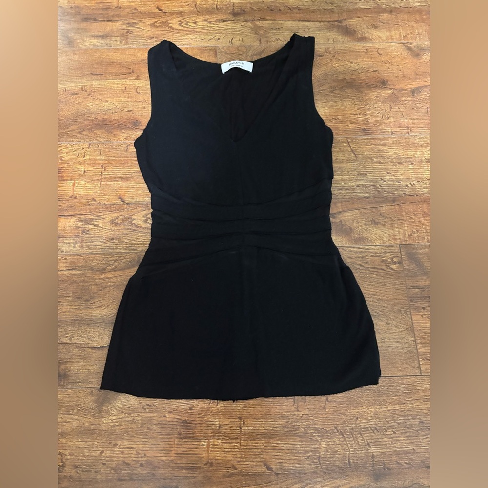 Bailey 44 Black Sleeveless Top